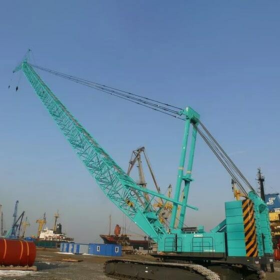 Гусеничный кран Kobelco CKE 1100